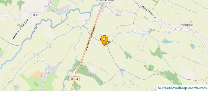 localisation de l'entreprise LA FERME DU BOUSSUT  SAMATAN