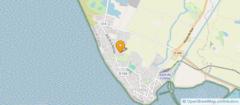 localisation de l'entreprise LA FERME DU BOXEUR à LE CROTOY