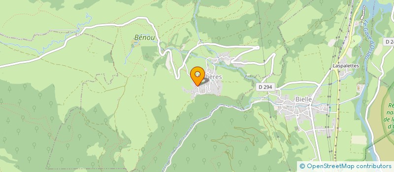 localisation de l'entreprise LA FERME DU BROUQUETS  BILHERES