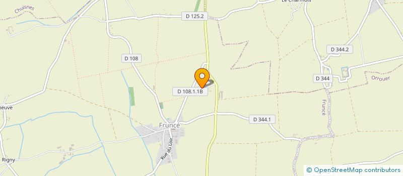 localisation de l'entreprise LA FERME DU BUISSON SAINT MARTIN à FRUNCE