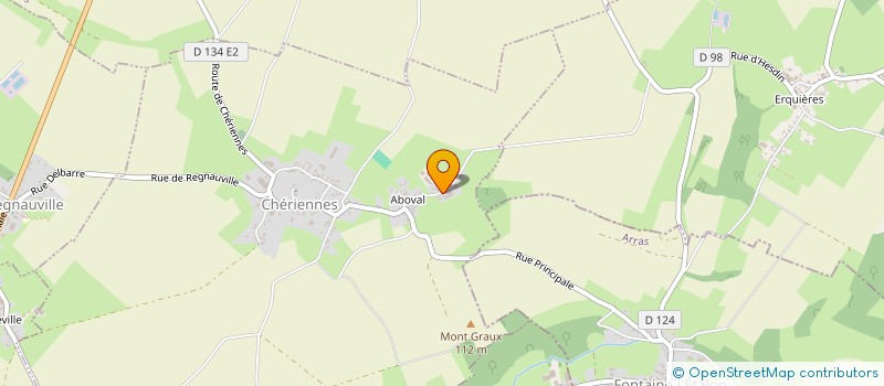 localisation de l'entreprise LA FERME DU CHAPON ROUGE  CHERIENNES