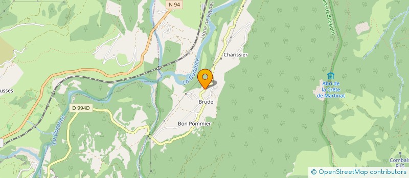 localisation de l'entreprise LA FERME DU CLOCHER  SAINT-CLEMENT-SUR-DURANCE