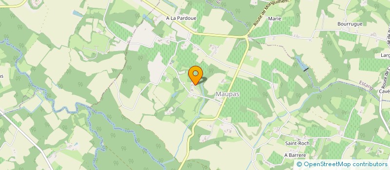 localisation de l'entreprise LA FERME DU COIN à MAULEON D'ARMAGNAC