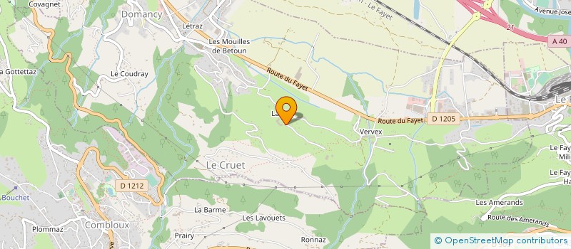 localisation de l'entreprise LA FERME DU COTEAU à DOMANCY