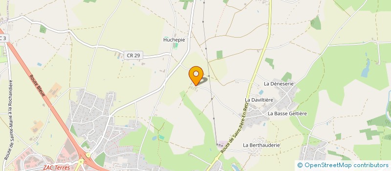 localisation de l'entreprise LA FERME DU DOITERNEAU  PORNIC