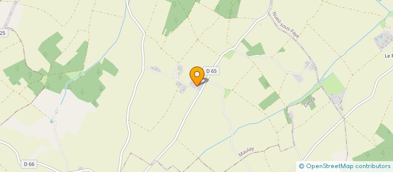 localisation de l'entreprise LA FERME DU GRAND DUC  MAULAY