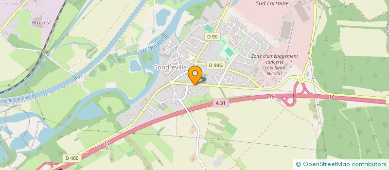 localisation de l'entreprise LA FERME DU GRENELLE 4  GONDREVILLE