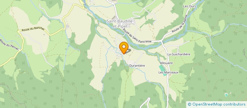 localisation de l'entreprise LA FERME DU HAUT TRIEVES à TREMINIS