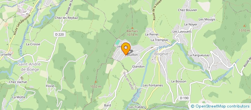 localisation de l'entreprise LA FERME DU JOURDIL à BOGEVE