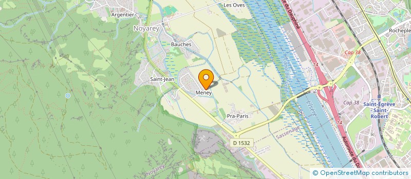 localisation de l'entreprise LA FERME DU MENEY à NOYAREY