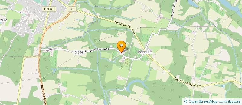 localisation de l'entreprise LA FERME DU METERA à PERQUIE