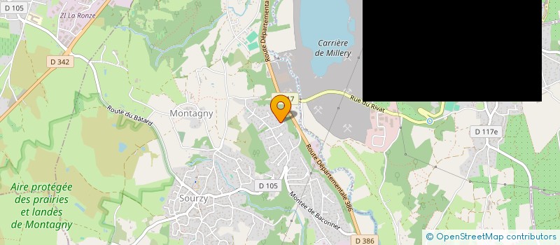 localisation de l'entreprise LA FERME DU MONTINOIS  ECHALAS