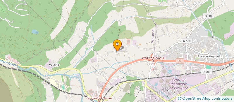 localisation de l'entreprise LA FERME DU PAYENNET à GARDANNE