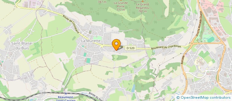 localisation de l'entreprise LA FERME DU PAYSAN  LA MURETTE