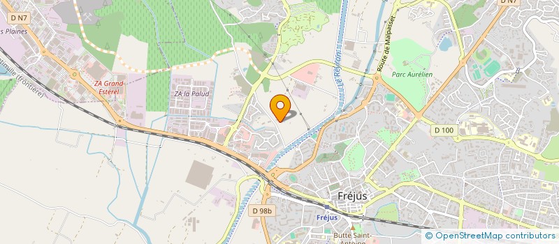 localisation de l'entreprise LA FERME DU PIGEONNIER à FREJUS