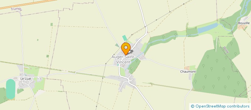 localisation de l'entreprise LA FERME DU RAGUET  AUGER-SAINT-VINCENT