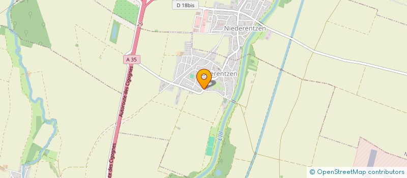 localisation de l'entreprise LA FERME DU SIEBSENTHAL à OBERENTZEN