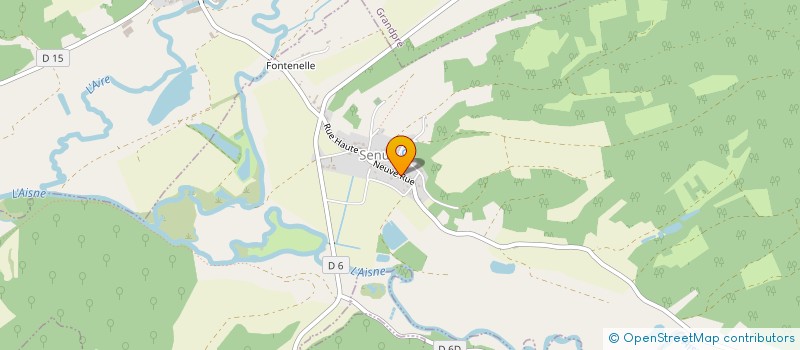 localisation de l'entreprise LA FERME DU SOLEIL  MOURON