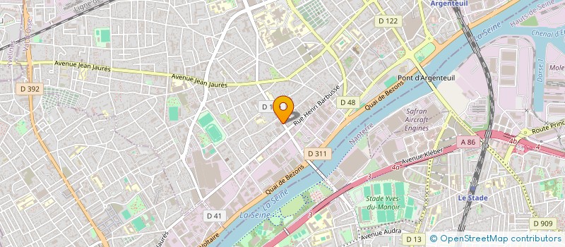 localisation de l'entreprise LA FERME DU SPAHI F.D.S  ARGENTEUIL