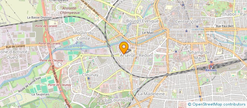 localisation de l'entreprise LA FERME DU TERTRE NIZAN  RENNES