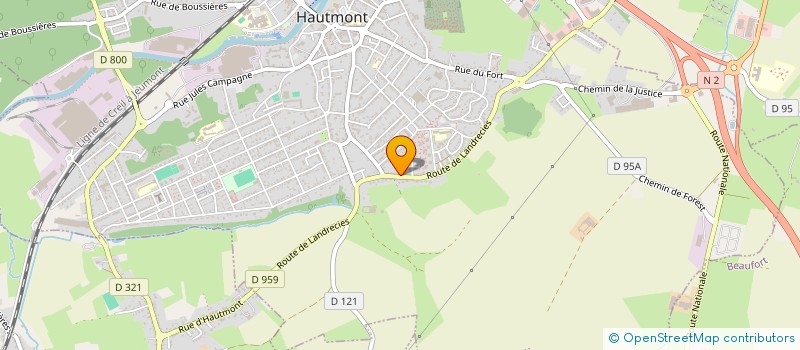 localisation de l'entreprise LA FERME DU TOUT VENT à BEAUFORT