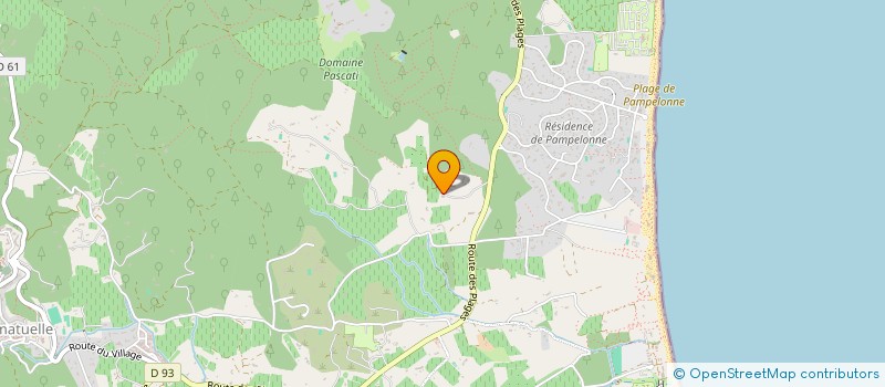 localisation de l'entreprise LA FERME DU VALLON DES BOUIS à RAMATUELLE
