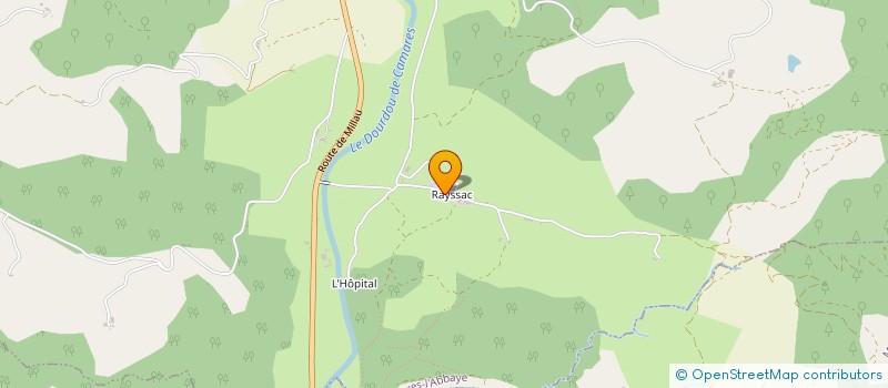localisation de l'entreprise LA FERME DU VERSEAU à SAINT-FELIX-DE-SORGUES
