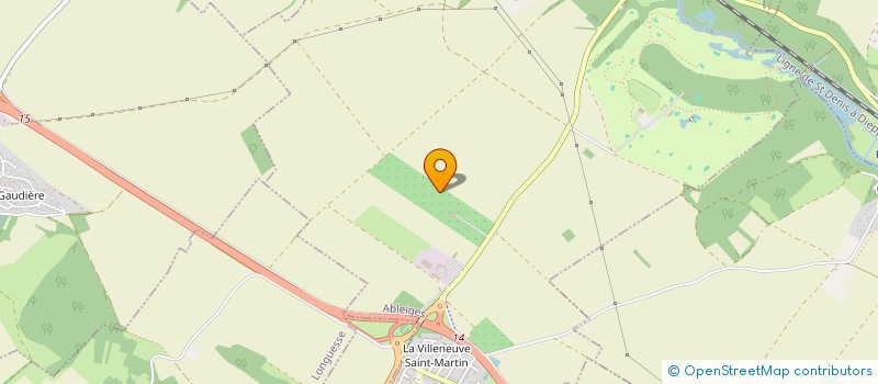 localisation de l'entreprise LA FERME DU VEXIN  ABLEIGES