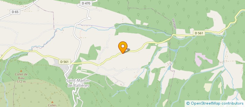localisation de l'entreprise LA FERME DU VIVANT à ARTIGUES