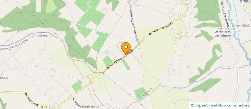 localisation de l'entreprise LA FERME GALOBIO à LIVAROT-PAYS-D'AUGE