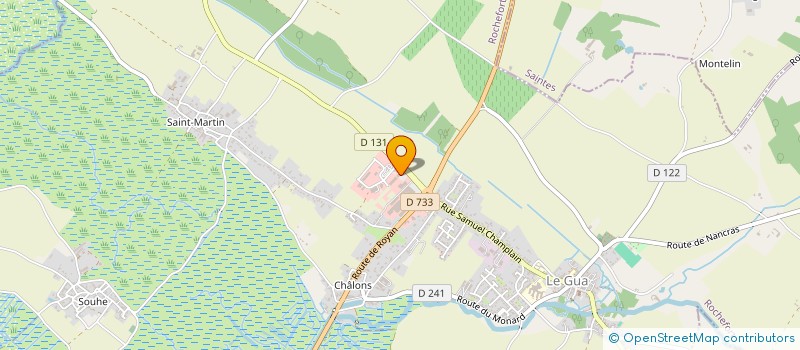 localisation de l'entreprise LA FERME GUATAISE  LE GUA