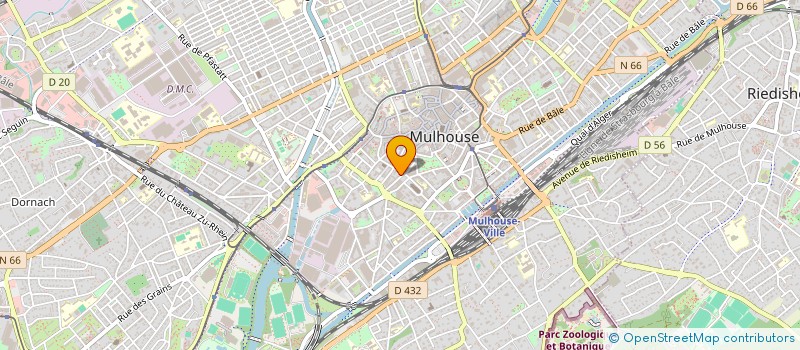 localisation de l'entreprise LA FERME HUSSON à MULHOUSE