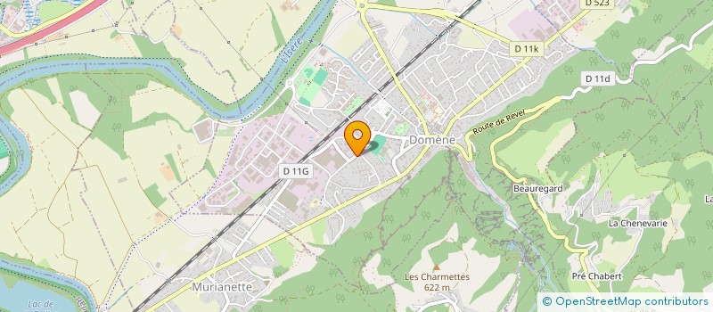 localisation de l'entreprise LA FERME JCM  DOMENE