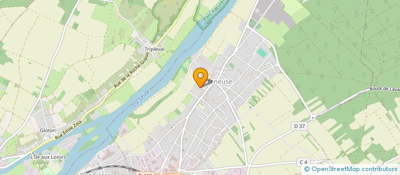 localisation de l'entreprise LA FERME JOLIE  FRENEUSE