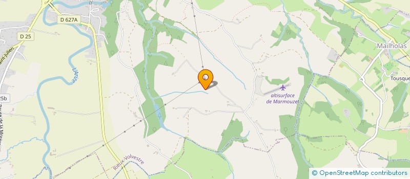 localisation de l'entreprise LA FERME LAURENT  RIEUX