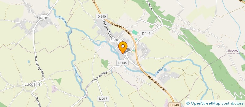 localisation de l'entreprise LA FERME LE BELA  HOURS