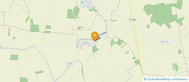 localisation de l'entreprise LA FERME LEUDONNAISE à LEUDON-EN-BRIE