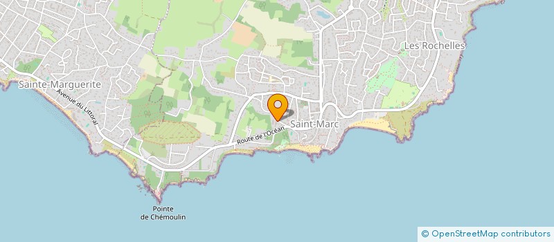 localisation de l'entreprise LA FERME NEUVE  SAINT-NAZAIRE