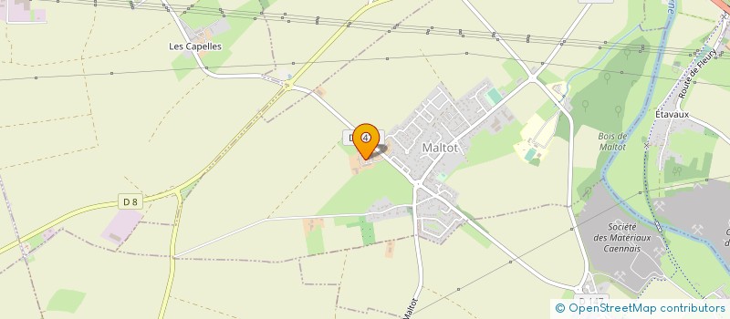 localisation de l'entreprise LA FERME NEUVE  MALTOT