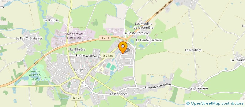 localisation de l'entreprise LA FERME PEDAGOGIQUE DU PARADIS DE KORAILLE ET MYSTER KING  LEGE