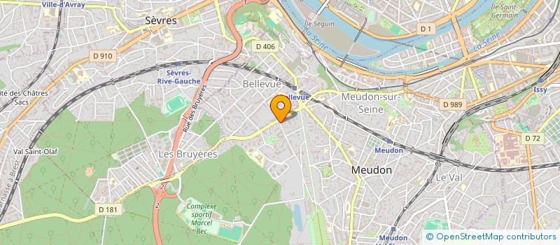 localisation de l'entreprise LA FERME POUR TOUS  MEUDON