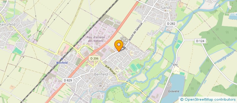 localisation de l'entreprise LA FERME ROTTMATT  SAND