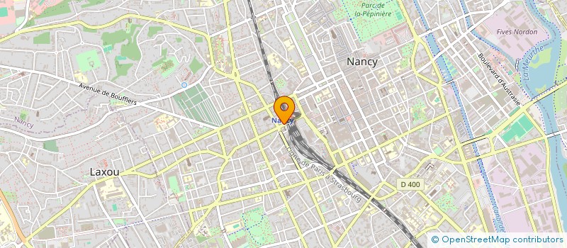 localisation de l'entreprise LA FERME SAINT JACQUES  NANCY