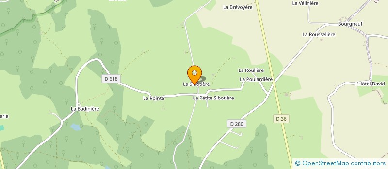 localisation de l'entreprise LA FERME SAINTE ANNE à MOUTIERS-AU-PERCHE