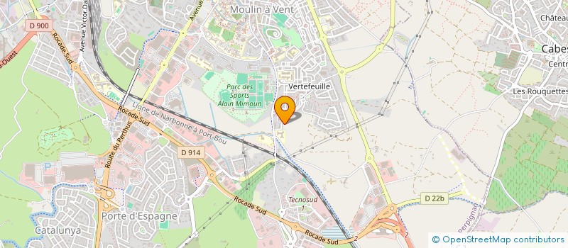 localisation de l'entreprise LA FERME SOLIDAIRE 66 à PERPIGNAN