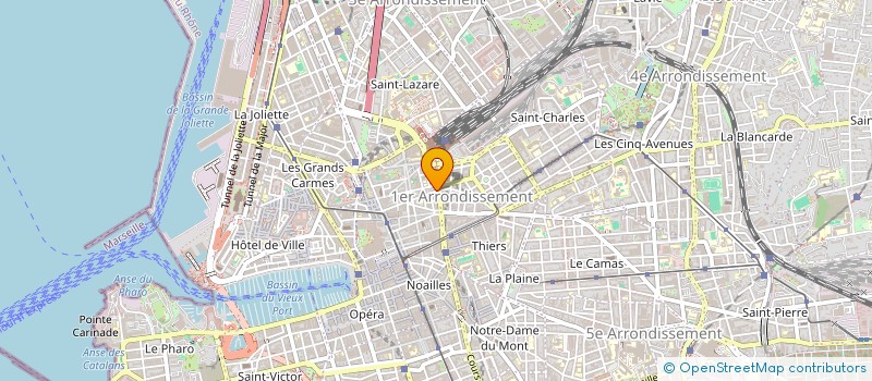 localisation de l'entreprise LA FERME TOULONNAISE à MARSEILLE