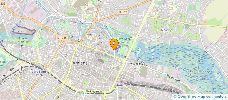 localisation de l'entreprise LA FERMENTERIE DES HAUTS-DE-FRANCE à AMIENS