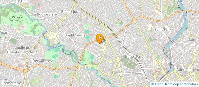 localisation de l'entreprise LA FERMETTE à NANTES