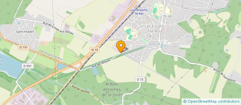 localisation de l'entreprise LA FERMETTE DE L'ARTOIRE  LES ESSARTS-LE-ROI