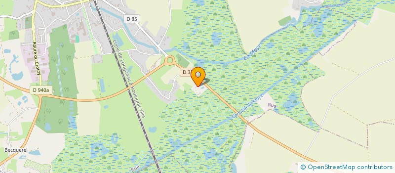 localisation de l'entreprise LA FERMETTE DU MARAIS  RUE